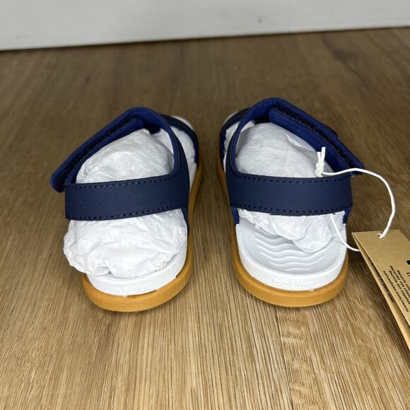 NATIVE TODDLER BOY C7 SANDAL CHARLEY REGETTA BLUE WHITE 62109100-4226 WATERPROOF - Picture 4 of 6